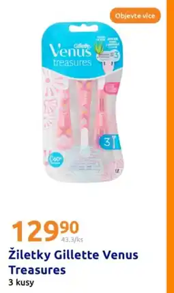 Action Žiletky Gillette Venus Treasures nabídka