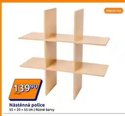 Action Nástěnná police nabídka