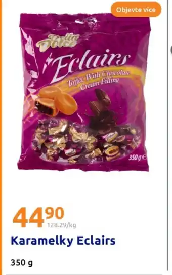 Action Karamelky Eclairs nabídka