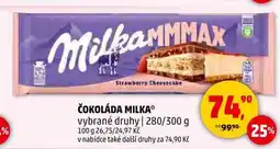 Penny Market ČOKOLÁDA MILKA vybrané druhy, 280/300 g nabídka