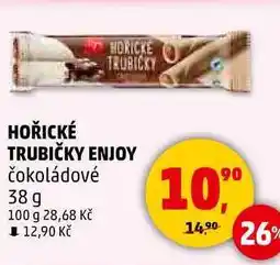 Penny Market HOŘICKÉ TRUBIČKY ENJOY čokoládové, 38 g nabídka