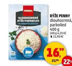 Penny Market RÝŽE PENNY dlouhozrnná, parboiled, 400 g nabídka