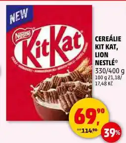 Penny Market Nestle CEREÁLIE KIT KAT, LION, 330/400 g nabídka