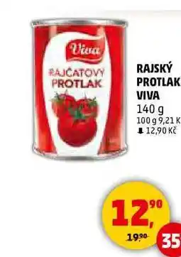 Penny Market RAJČATOVY PROTLAK RAJSKÝ PROTLAK VIVA, 140 g nabídka