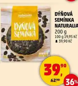 Penny Market DÝŇOVÁ SEMÍNKA NATURALIA, 200 g nabídka