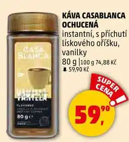 Penny Market KÁVA CASABLANCA OCHUCENÁ instantní, 80 g nabídka