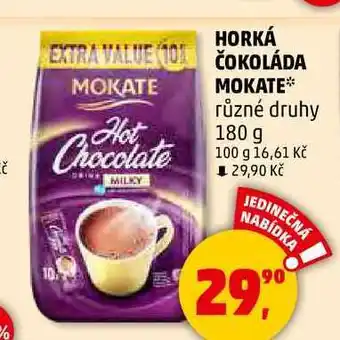 Penny Market HORKÁ ČOKOLÁDA MOKATE různé druhy, 180 g nabídka