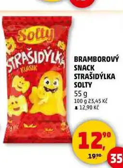 Penny Market BRAMBOROVÝ SNACK STRAŠIDÝLKA SOLTY, 55 g nabídka