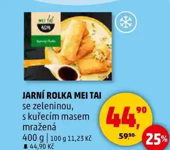 Penny Market JARNÍ ROLKA MEI TAI se zeleninou, s kuřecím masem mražená, 400 g nabídka