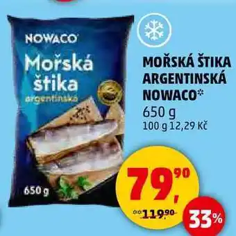 Penny Market MOŘSKÁ ŠTIKA ARGENTINSKÁ NOWACO, 650 g nabídka