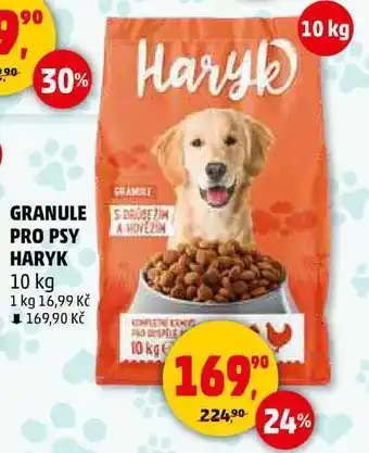 Penny Market GRANULES PRO PSY HARYK, 10 kg nabídka