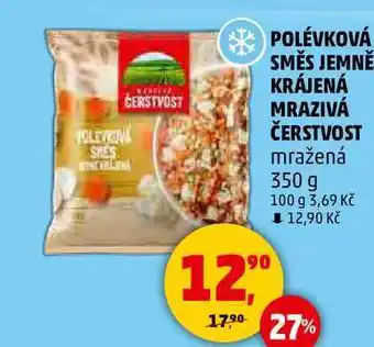 Penny Market POLÉVKOVÁ SMĚS JEMNĚ KRÁJENÁ MRAZIVÁ ČERSTVOST mražená, 350 g nabídka