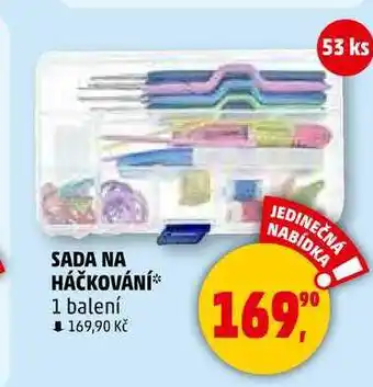 Penny Market SADA NA HÁČKOVÁNÍ, 1 balení nabídka