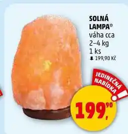 Penny Market SOLNÁ LAMPA váha cca 2-4 kg, 1 ks nabídka