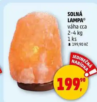 Penny Market SOLNÁ LAMPA váha cca 2-4 kg, 1 ks nabídka