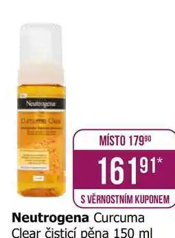 Teta Neutrogena Curcuma Clear čisticí pěna 150 ml nabídka