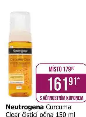 Teta Neutrogena Curcuma Clear čisticí pěna 150 ml nabídka