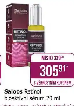 Teta Saloos Retinol bioaktivní sérum 20 ml nabídka