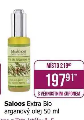 Teta Saloos Extra Bio arganový olej 50 ml nabídka