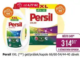 Teta Persil prací prášek 60 dávek, vybrané druhy nabídka