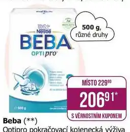 Teta Nestlé BEBA Optipro 500g nabídka