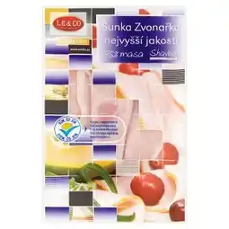 Tesco Le & Co Shaved Šunka zvonařka nejvyšší jakosti 100g nabídka