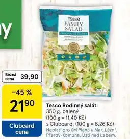 Tesco Tesco Rodinný salát, 350 g. balený nabídka