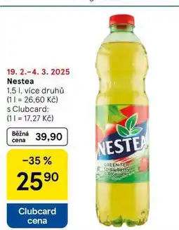 Tesco Nestea ice tea, 1,5 l nabídka