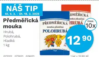 Konzum Předměřická mouka nabídka