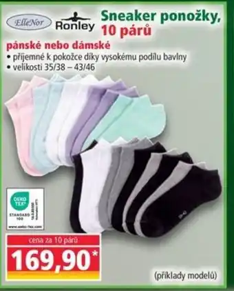 Norma Elle Nor Ronley Sneaker ponožky, nabídka