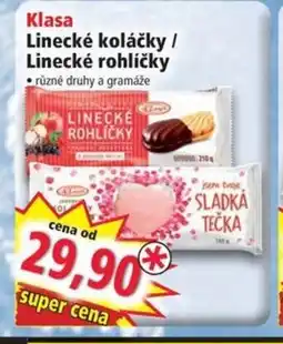 Norma Klasa Linecké koláčky / Linecké rohlíčky nabídka