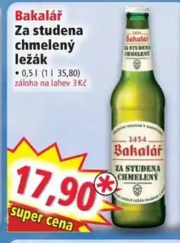 Norma Bakalář Za studena chmelený ležák nabídka