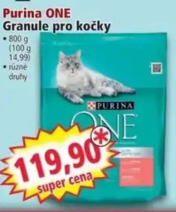 Norma PURINA One Granule pro kočky nabídka