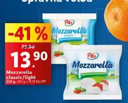 Lidl Mozzarella nabídka