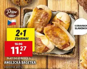 Lidl Anglická bagetka nabídka