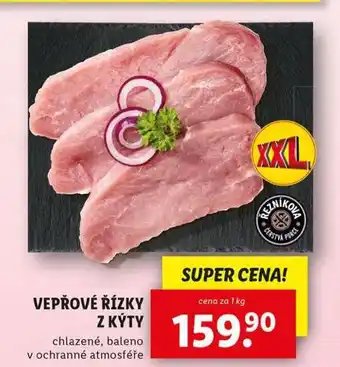 Lidl Vepřové řízky z kýty nabídka