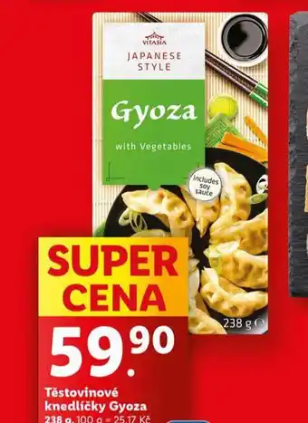 Lidl Těstovinové knedlíčky gyoza nabídka