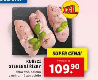 Lidl Kuřecí stehenní řízky nabídka