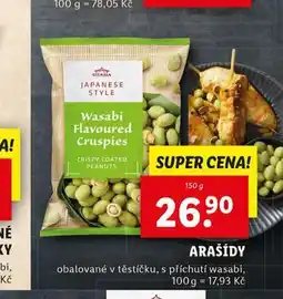 Lidl Arašídy obalované v těstíčku nabídka