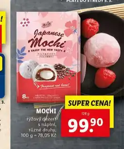 Lidl Mochi nabídka