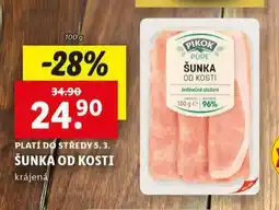 Lidl Šunka od kosti nabídka