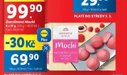 Lidl Zmrzlinové mochi nabídka