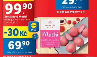 Lidl Zmrzlinové mochi nabídka