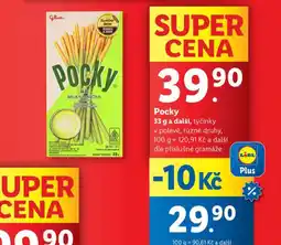 Lidl Pocky nabídka