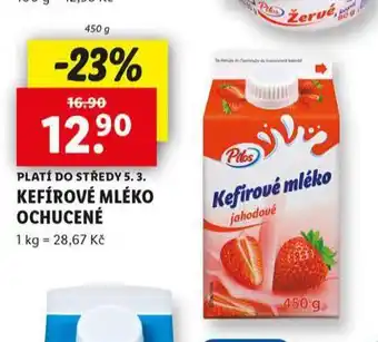 Lidl Kefírové mléko ochucené nabídka