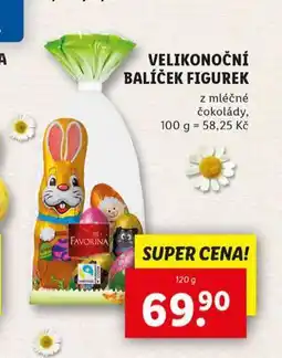 Lidl Velikonoční balíček figurek nabídka