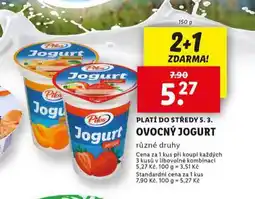 Lidl Ovocný jogurt nabídka