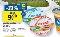 Lidl Žervé nabídka