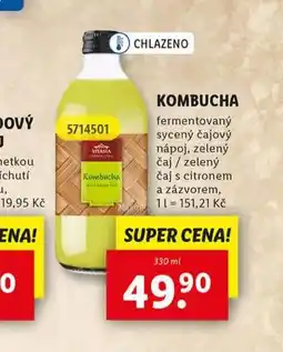 Lidl Kombucha nabídka