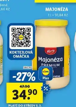 Lidl Majonéza nabídka